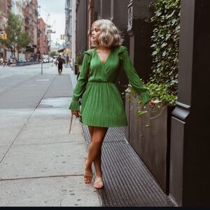 ASOS Green Mini Dress